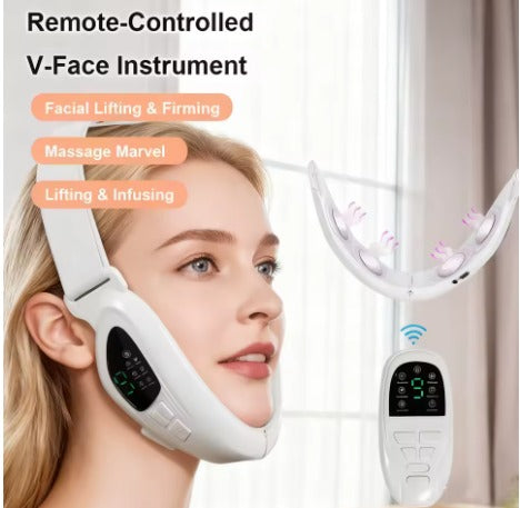 V-Face EMS Microcurrent Facial Lifting Device – Anti-Wrinkle & Double Chin Remover