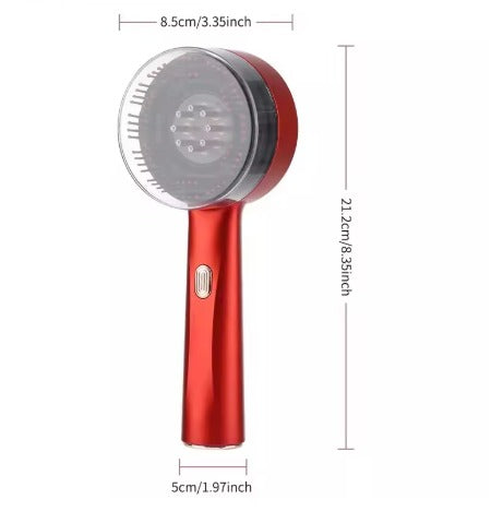 Red Light Scalp Massage Comb – Hair Growth & Anti-Hair Loss Therapy Brush